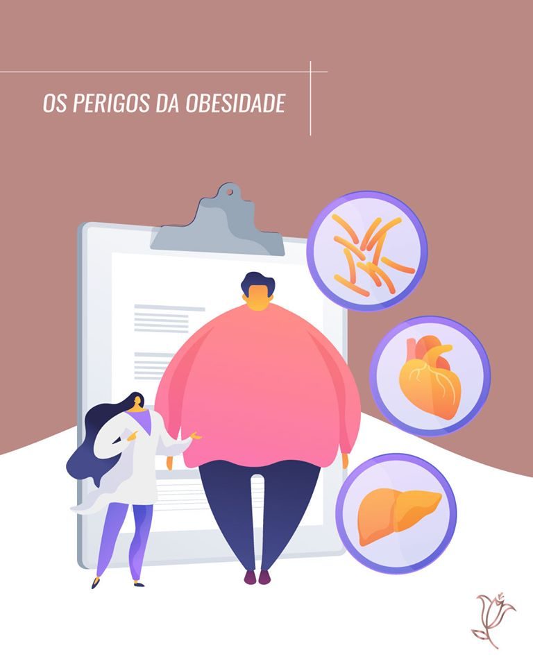 os perigos da obesidade